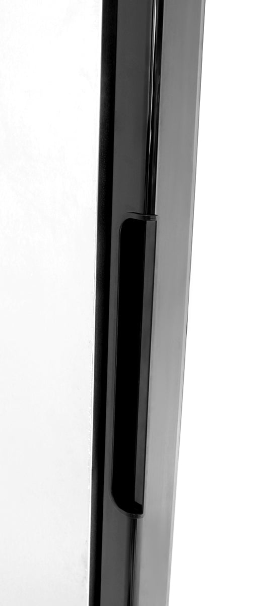 Atosa - MCF8724GR - Black Cabinet Three (3) Glass Door Merchandiser Cooler