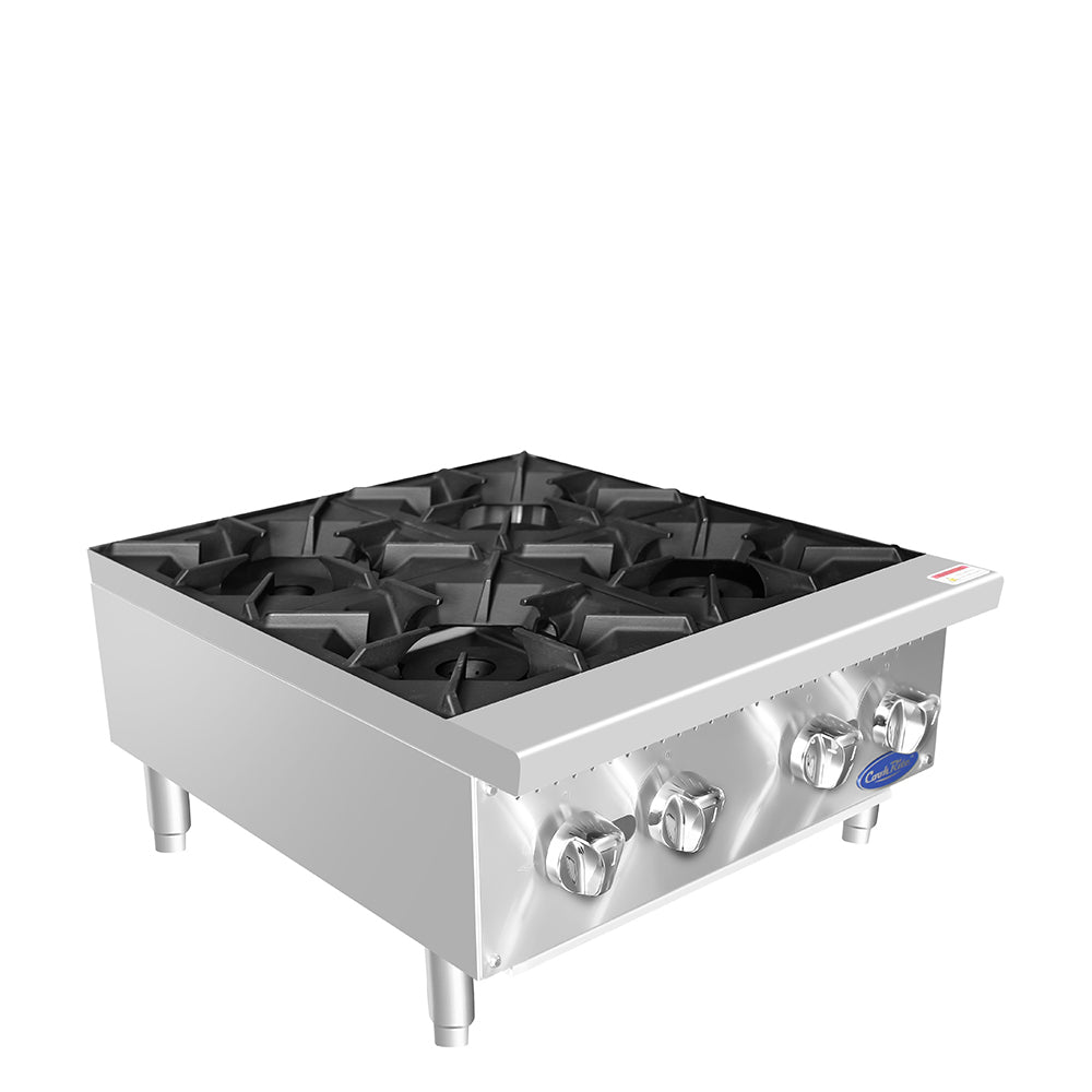 Atosa Cookrite - ACHP-4 - 24″ Four (4) Burner Hot Plate