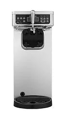 Icetro - ISI-161TH Hopper 1.7 Qt. Cylinder Single Flavor Countertop with Pasteurization Heat Treatment Mini Soft Serve Machine - 115V