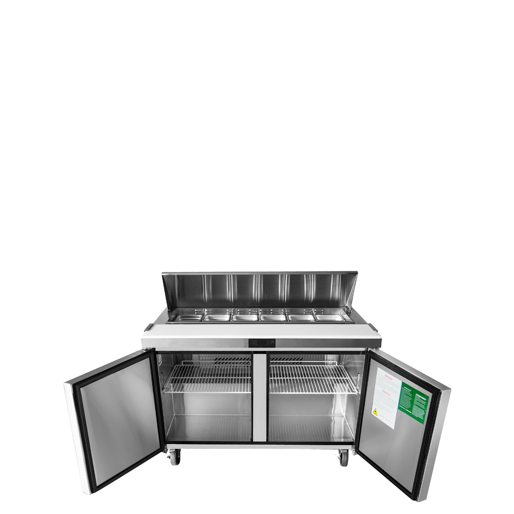 Atosa - MSF8303GR - 60″ Refrigerated Standard Top Sandwich Prep. Table