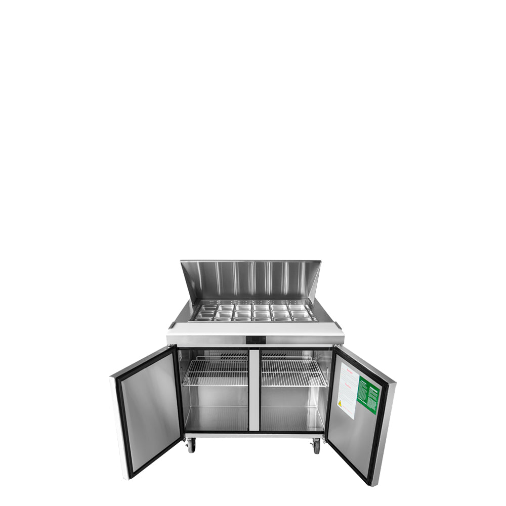 Atosa - MSF8306GR - 48″ Refrigerated Mega Top Sandwich Prep. Table
